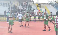 La delusione dei calciatori della Sancataldese
