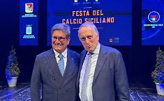 La festa del calcio siciliano incorona la stagione: il prestigio della presenza di Giancarlo Abete