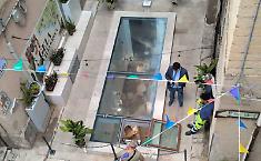 Via le mollette dalla necropoli arrivano pietra pomice e turbine