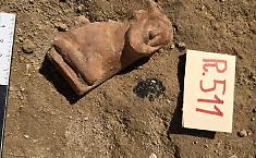 All'Orto Fontanelle ritrovata la prima statuetta di Acheloo, il dio del fiume Gela