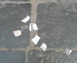 Catania: delusione "maleducata" in via Vittorio Emanuele