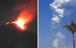 Riecco l'Etna, nono e decimo parossismo in sequenza: fontane di lava e ancora cenere