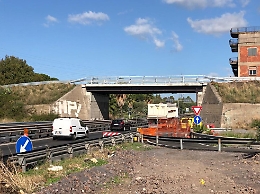 Statale 121, sabato mattina riapre al traffico il ponte Graci