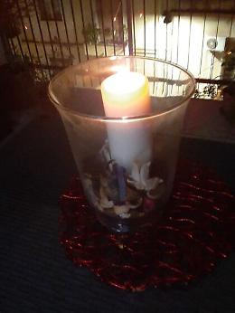 Catania: una candela per salutare tutte le persone che sono andate via