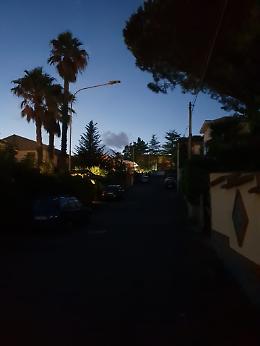 Trecastagni, via Mulino a Vento  al buio