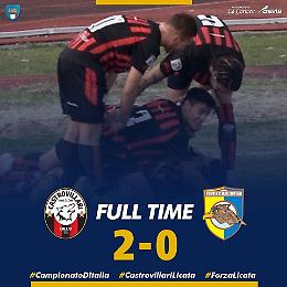 Calcio serie D: il Licata cede a Castrovillari