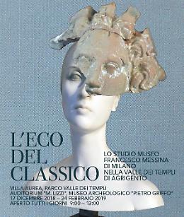 L’ Eco del Classico, 58 opere dell’ artista siciliano Francesco Messina, esposte a Villa Aurea