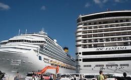 Crociere, inedita alleanza tra Msc e Costa per i porti siciliani