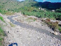 Castelmola, il torrente S. Venera fa sempre pi&ugrave; paura
