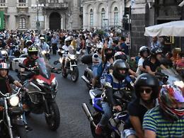 L'abbraccio di Catania al Motoraduno internazionale dell'Etna