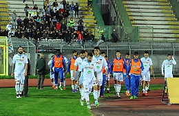 Calcio Catania, l'amaro pareggio a Melfi e il confronto con i tifosi