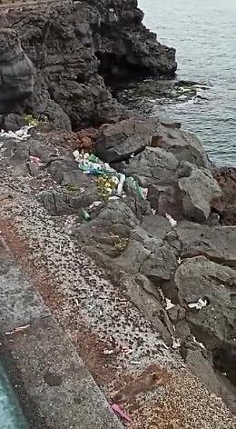 Lungomare di Catania: l'incivilt&agrave; &egrave; indescrivibile