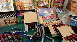 Capodanno,  sequestrati a Messina dalla Gdf 318 kg di botti illegali