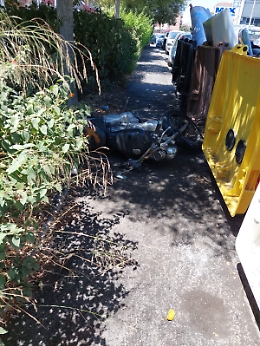 Catania: situazione rifiuti peggiorata in via Teseo