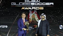 I Globe Soccer Awards si tingono d'azzurro: Italia premiata come miglior Nazionale 2021