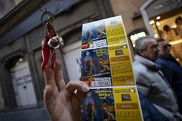Lotteria Italia, Roma sul podio con il tagliando da 5 mln di euro