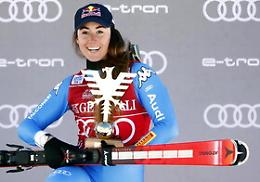 Sofia Goggia torna a vincere la discesa di Cortina d'Ampezzo: è 17/o successo della carriera