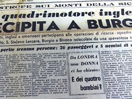 Settanta anni fa il primo disastro aereo in Sicilia: ora Burgio cerca i familiari delle vittime