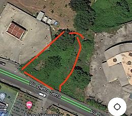 Viagrande. Area trasbordo rifiuti in Via Dietro Serra