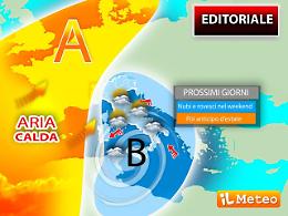 Meteo, weekend perturbato con nubi e rovesci ma l'estate bussa alla porta