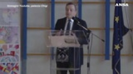 Draghi: &laquo;Fare in modo che Russia e Ucraina smettano di sparare e parlino&raquo;