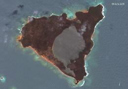 Tonga: studio, eruzione ha provocato un immenso cratere