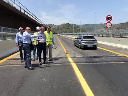 Apre carreggiata del viadotto Ritiro sull'A20