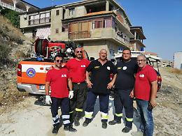 Vasto incendio a Palma di Montechiaro, tempestivo intervento dei Falchi