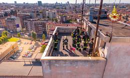 11 settembre: vigili fuoco Milano commemorano colleghi