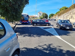 Catania: incivile blocca percorso  BRT 5