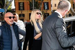 L'ex coppia Totti-Blasi in tribunale: bocche cucite con la stampa