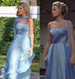 Nozze Tiffany Trump, l'abito della sorella Ivanka come quello di Grace Kelly in "Caccia al ladro"