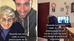 Morta nonna Giovanna, star di TikTok: quando scherzava con il nipote sul social