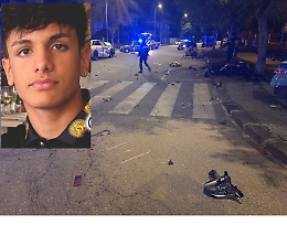 Acireale: si schianta nella notte con lo scooter contro un'auto, muore 16enne