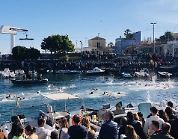 La "San Silvestro a mare" incorona il pallanotista etneo Riccardo Torrisi