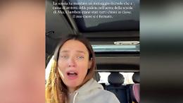 Bianca Balti sconvolta: &laquo;Vicino scuola di mia figlia un uomo con la pistola. Il mio cuore &egrave; esploso di paura&raquo;