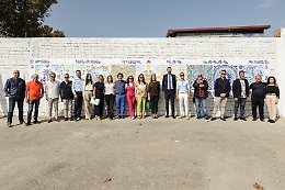 Il "mosaico delle meraviglie" di Birra Messina omaggio all'antica arte della ceramica