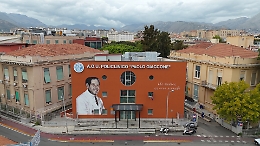 Un murale di Igor Scalisi Palminteri per ricordare Paolo Giaccone