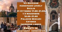 Handmade Lovely Sicilia al Palazzo Biscari: artigianato e sapori d'eccellenza