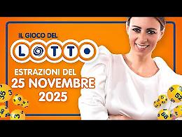 Lotto, 10eLotto e Superenalotto: le estrazioni e le quote del 25 novembre 2025