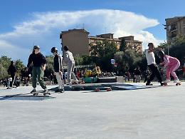 Librino rinasce con il Gravity Park: a piazza dei Talenti il più grande skate park della città
