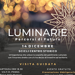 Scicli si illumina: Luminaria, percorsi di futuro tra luminarie e giovani imprenditori