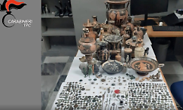 Operazione “Ghenos”, traffico di reperti reperti archeologici, eseguite 45 misure