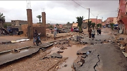 Inondazioni in Marocco devastano una citt&agrave;: almeno 14 morti e decine di feriti