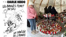 &ldquo;Les br&ucirc;l&eacute;s font du ski&rdquo;: perch&eacute; la vignetta di Charlie Hebdo su Crans‑Montana ha acceso la miccia