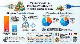 Energia, in Sicilia si paga il 56% in pi&ugrave; che in Spagna: il paradosso italiano che penalizza chi produce