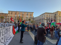 &laquo;Fine all&rsquo;era dell&rsquo;impunit&agrave;&raquo; anche a Catania si solleva la protesta per la Flotilla