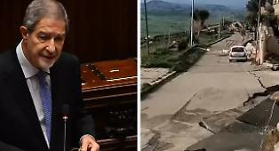 Frana Niscemi, Nello Musumeci in procura a Gela si avvale della facolt&agrave; di non rispondere: &laquo;Sono estraneo ai fatti&raquo;