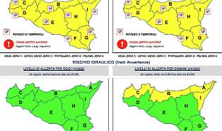 Maltempo: allerta gialla in Sicilia