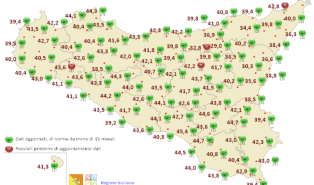 Caldo, "febbre" di Sicilia con temperature fino a 46&deg;C e con una sola localit&agrave; pi&ugrave; fresca